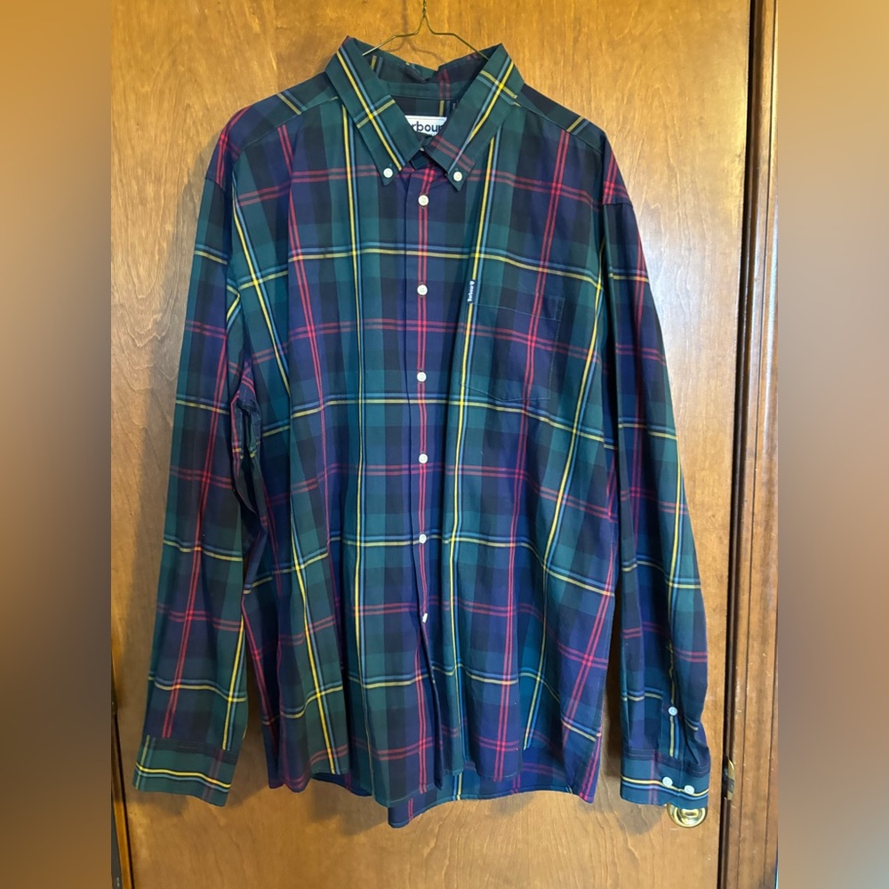 Barbour Multicolor Tartan Button-Down Shirt